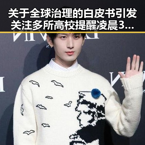 关于全球治理的白皮书引发关注多所高校提醒凌晨3点比赛你很脆弱